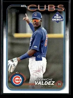 2024 Topps Pro Debut Derniche Valdez #PD-126 ACL Cubs