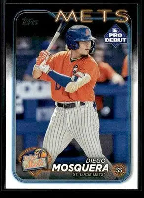 2024 Topps Pro Debut Diego Mosquera #PD-72 St. Lucie Mets