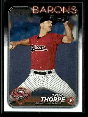 2024 Topps Pro Debut Drew Thorpe #PD-87 Birmingham Barons