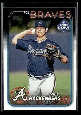 2024 Topps Pro Debut Drue Hackenberg #PD-93 FCL Braves