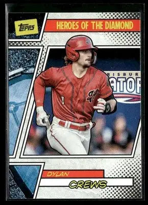 2024 Topps Pro Debut Dylan Crews #HOTD-6 Heroes of the Diamond Senators