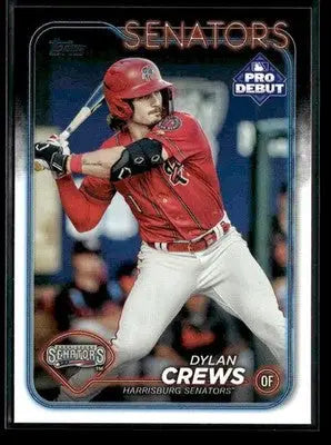 2024 Topps Pro Debut Dylan Crews #PD-128 Harrisburg Senators