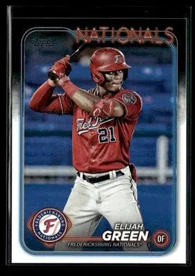 2024 Topps Pro Debut Elijah Green #PD-66 Fredericksburg Nationals