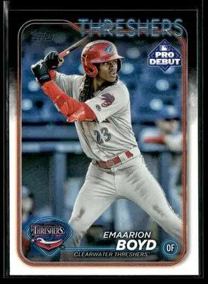 2024 Topps Pro Debut Emaarion Boyd #PD-2 Clearwater Threshers