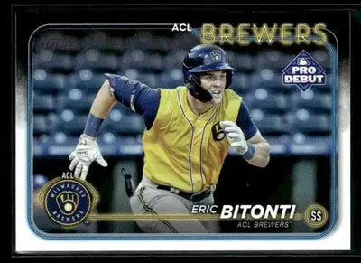 2024 Topps Pro Debut Eric Bitonti #PD-152 ACL Brewers