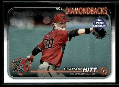 2024 Topps Pro Debut Grayson Hitt #PD-20 ACL Diamondbacks