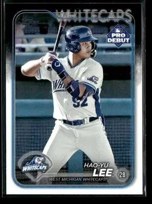 2024 Topps Pro Debut Hao-Yu Lee #PD-189 West Michigan Whitecaps