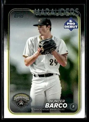 2024 Topps Pro Debut Hunter Barco #PD-183 Bradenton Marauders