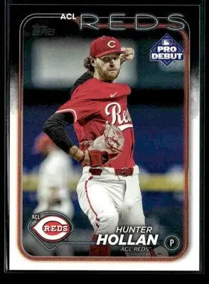2024 Topps Pro Debut Hunter Hollan #PD-60 ACL Reds