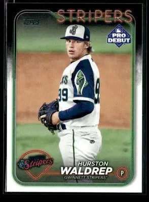 2024 Topps Pro Debut Hurston Waldrep #PD-83 Gwinnett Stripers