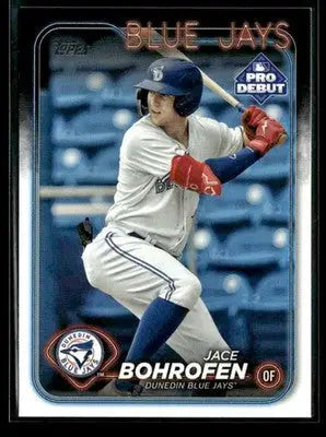 2024 Topps Pro Debut Jace Bohrofen #PD-143 Dunedin Blue Jays