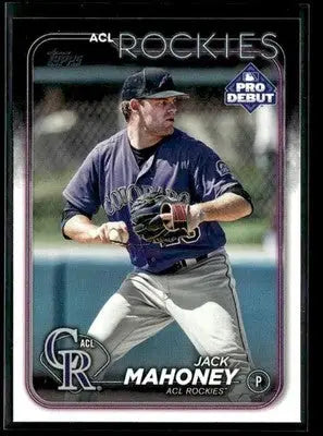 2024 Topps Pro Debut Jack Mahoney #PD-194 ACL Rockies