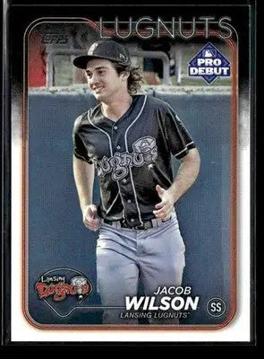 2024 Topps Pro Debut Jacob Wilson #PD-40 Lansing Lugnuts