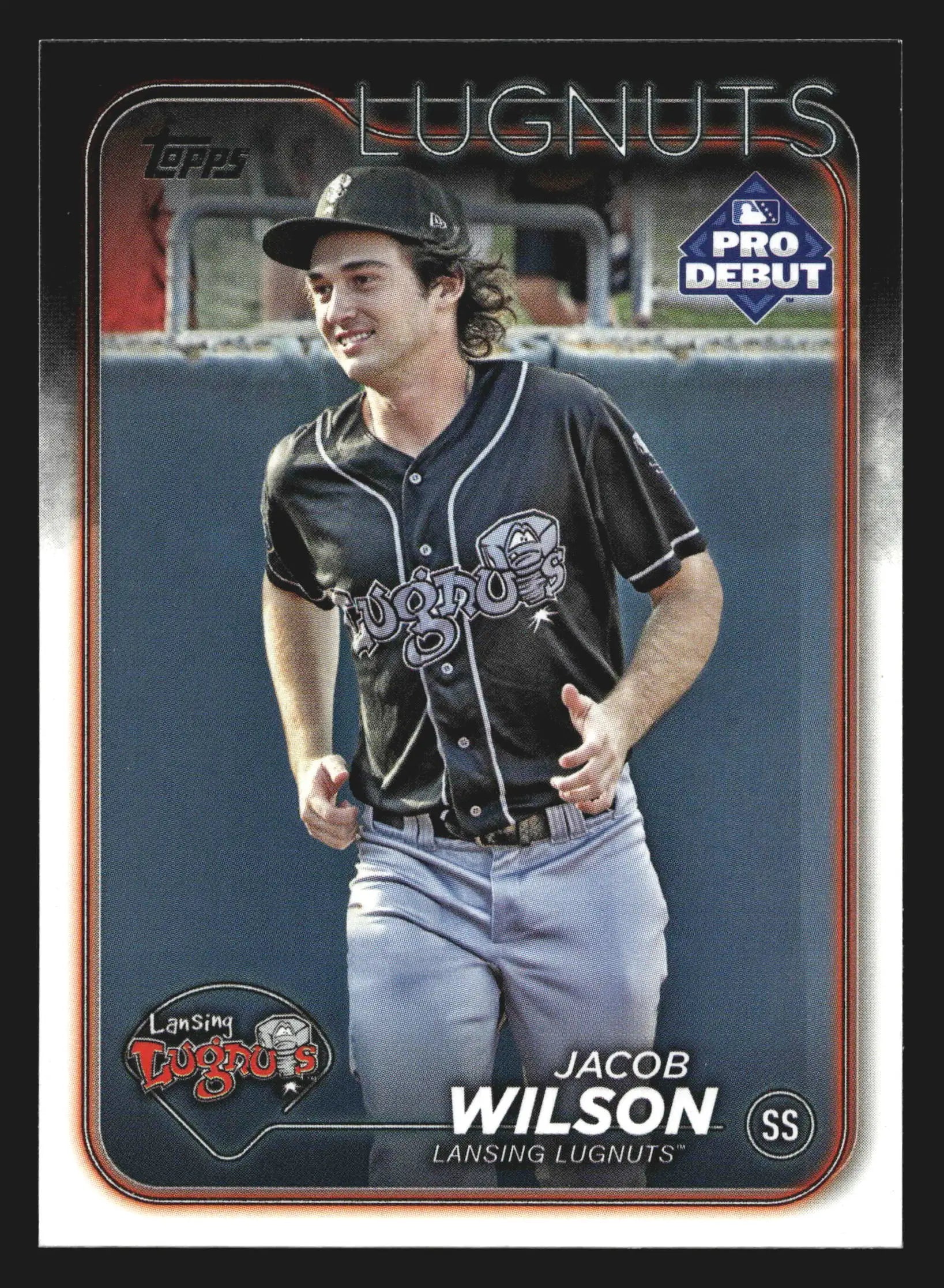 2024 Topps Pro Debut Jacob Wilson #PD-40 Lansing Lugnuts Athletics - Baseball Card Single
