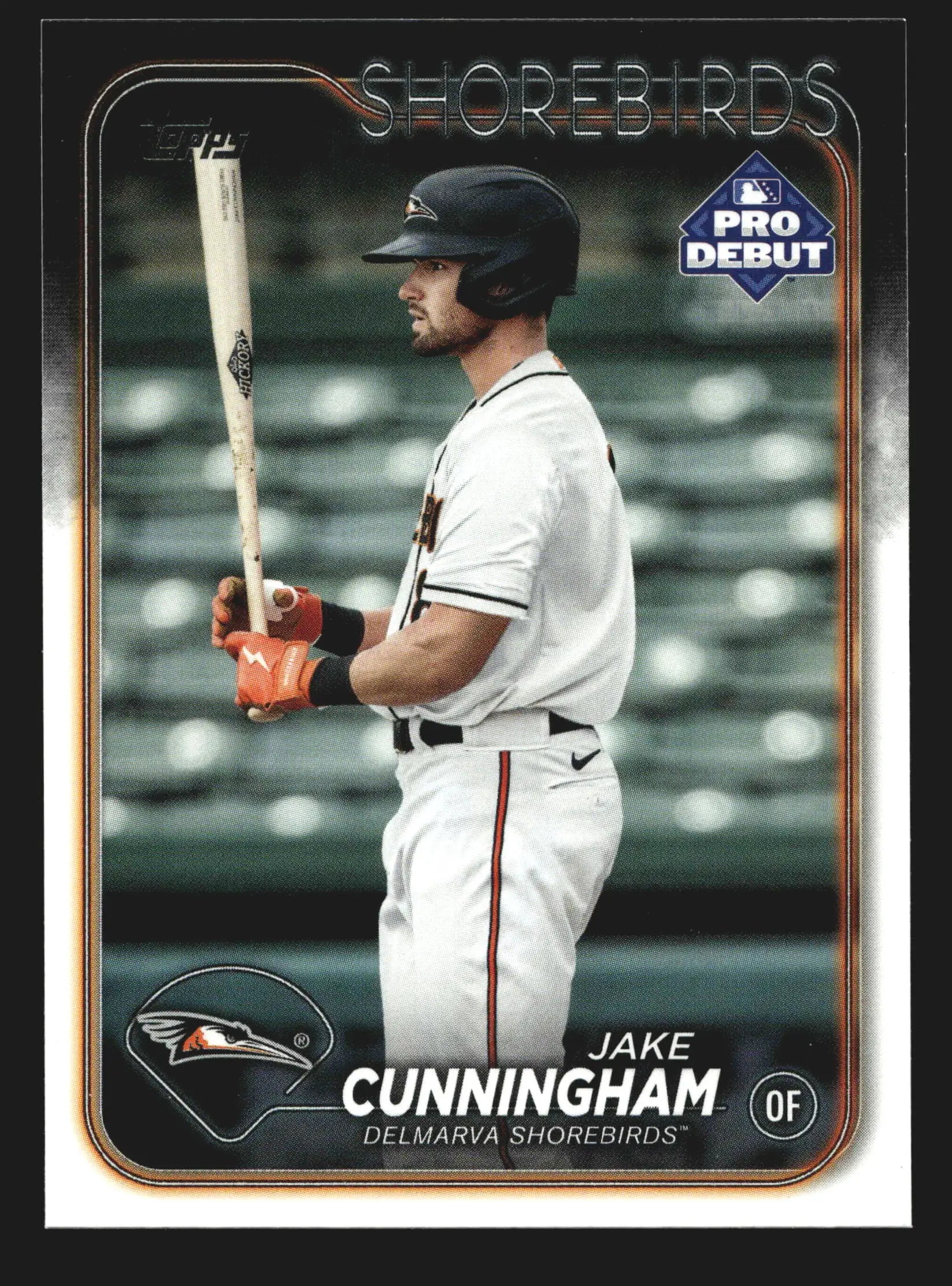 2024 Topps Pro Debut Jake Cunningham #PD-14 Delmarva Shorebirds - Baseball Card Single
