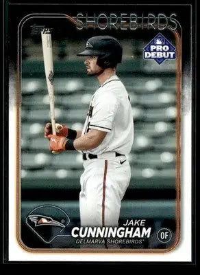 2024 Topps Pro Debut Jake Cunningham #PD-14 Delmarva Shorebirds