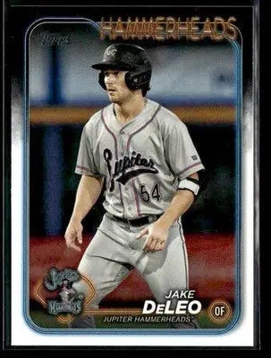 2024 Topps Pro Debut Jake DeLeo #PD-123 Jupiter Hammerheads