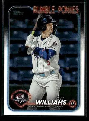 2024 Topps Pro Debut Jett Williams #PD-21 Binghamton Rumble Ponies