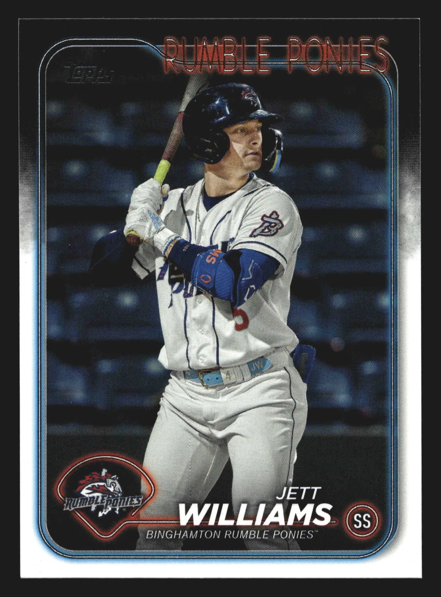 2024 Topps Pro Debut Jett Williams #PD-21 Binghamton Rumble Ponies Mets - Baseball Card Single