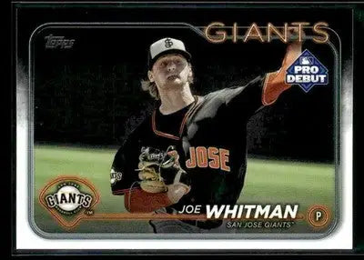 2024 Topps Pro Debut Joe Whitman #PD-41 San Jose Giants