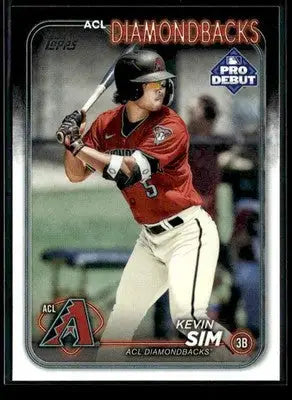 2024 Topps Pro Debut Kevin Sim #PD-184 ACL Diamondbacks