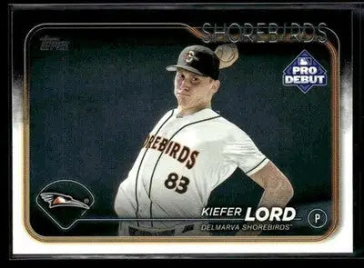 2024 Topps Pro Debut Kiefer Lord #PD-101 Delmarva Shorebirds