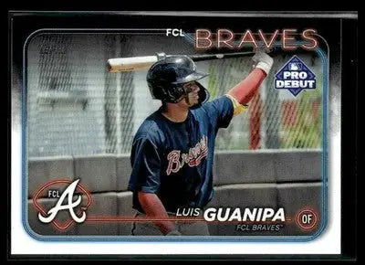 2024 Topps Pro Debut Luis Guanipa #PD-159 FCL Braves