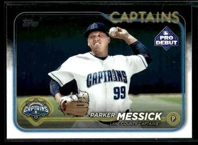 2024 Topps Pro Debut Parker Messick #PD-147 Lake County Captains