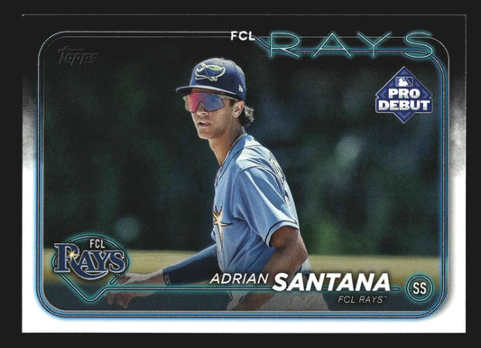 2024 Topps Pro Debut #PD-1 Adrian Santana FCL Rays - Baseball Card Single