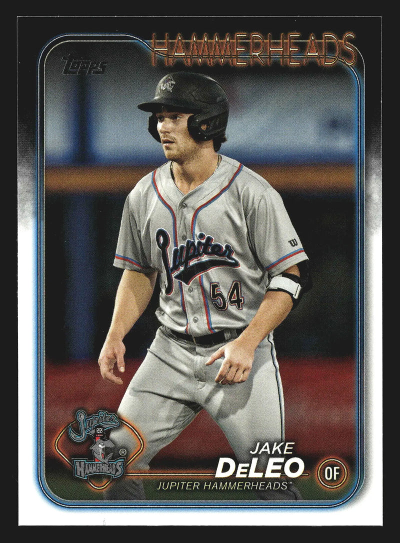 2024 Topps Pro Debut #PD-123 Jake DeLeo Jupiter Hammerheads Marlins