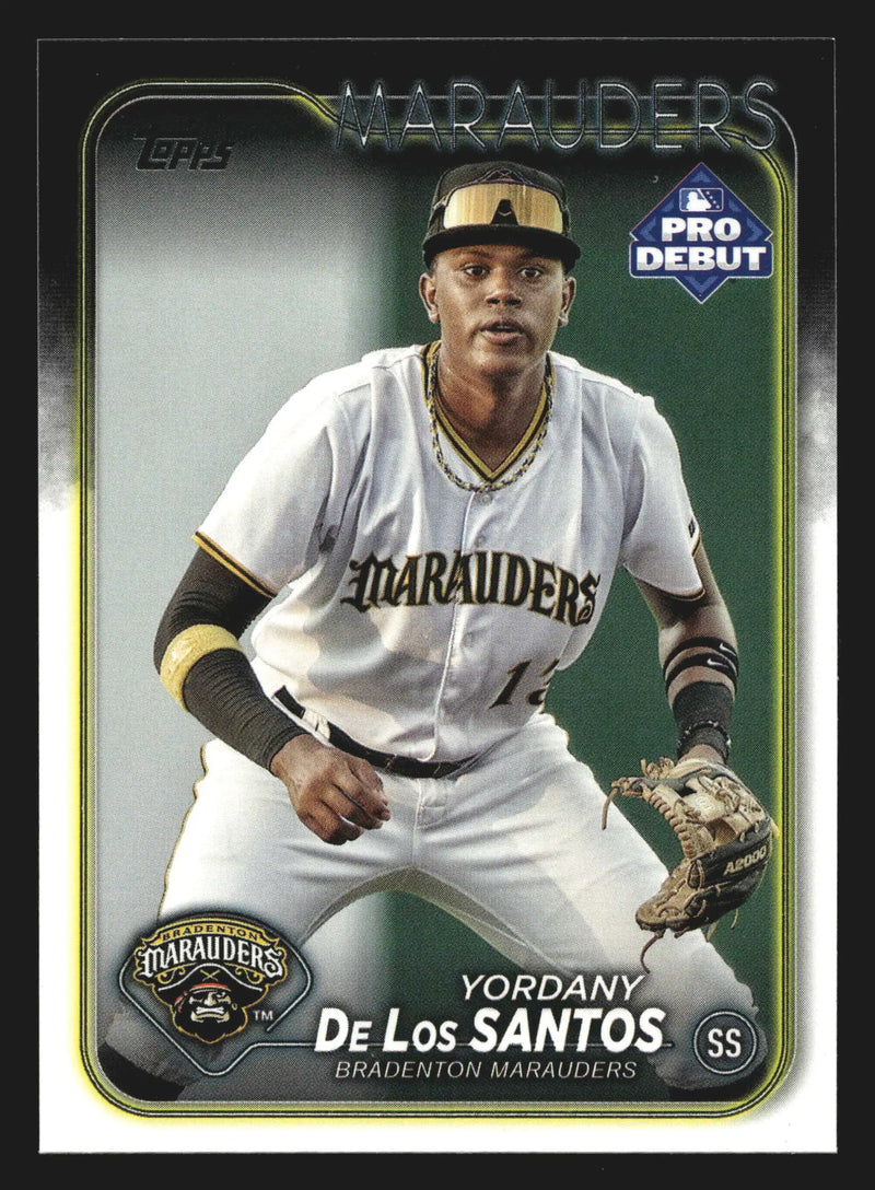 2024 Topps Pro Debut #PD-135 Yordany De Los Santos Bradenton Marauders
