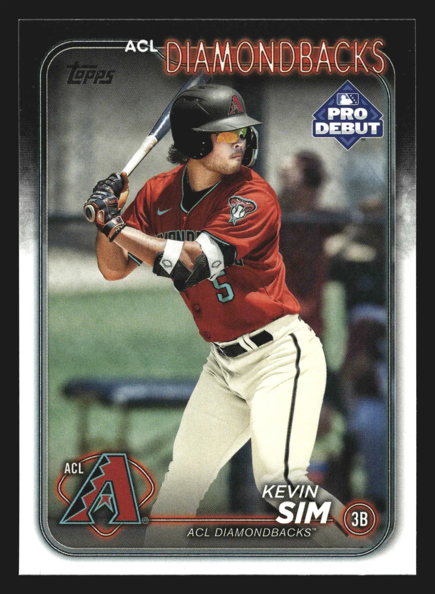 2024 Topps Pro Debut #PD-184 Kevin Sim ACL Diamondbacks - Baseball Card Single