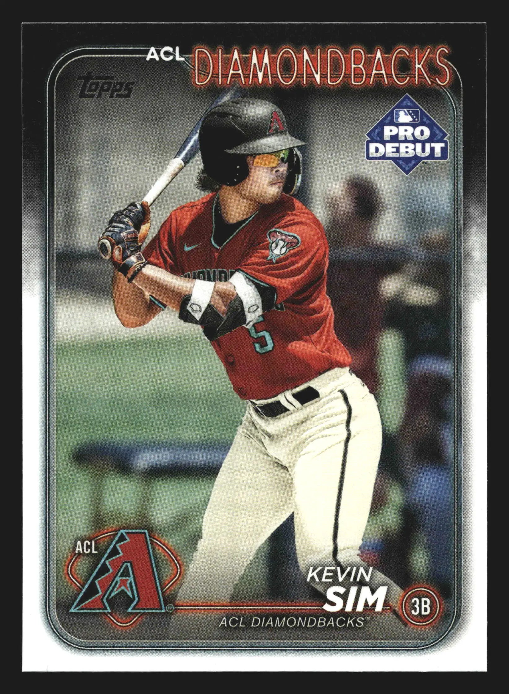 2024 Topps Pro Debut #PD-184 Kevin Sim ACL Diamondbacks - Baseball Card Single
