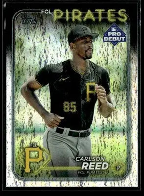 2024 Topps Pro Debut #PD-193 Carlson Reed Sparkle Foil #/175 - Baseball Card Single