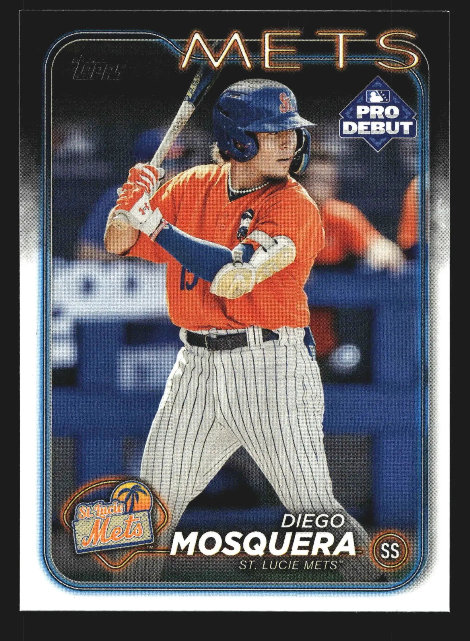 2024 Topps Pro Debut #PD-72 Diego Mosquera St. Lucie Mets - Baseball Card Single