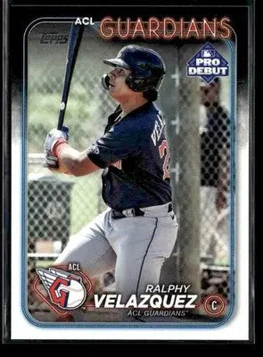 2024 Topps Pro Debut Ralphy Velazquez #PD-137 ACL Guardians