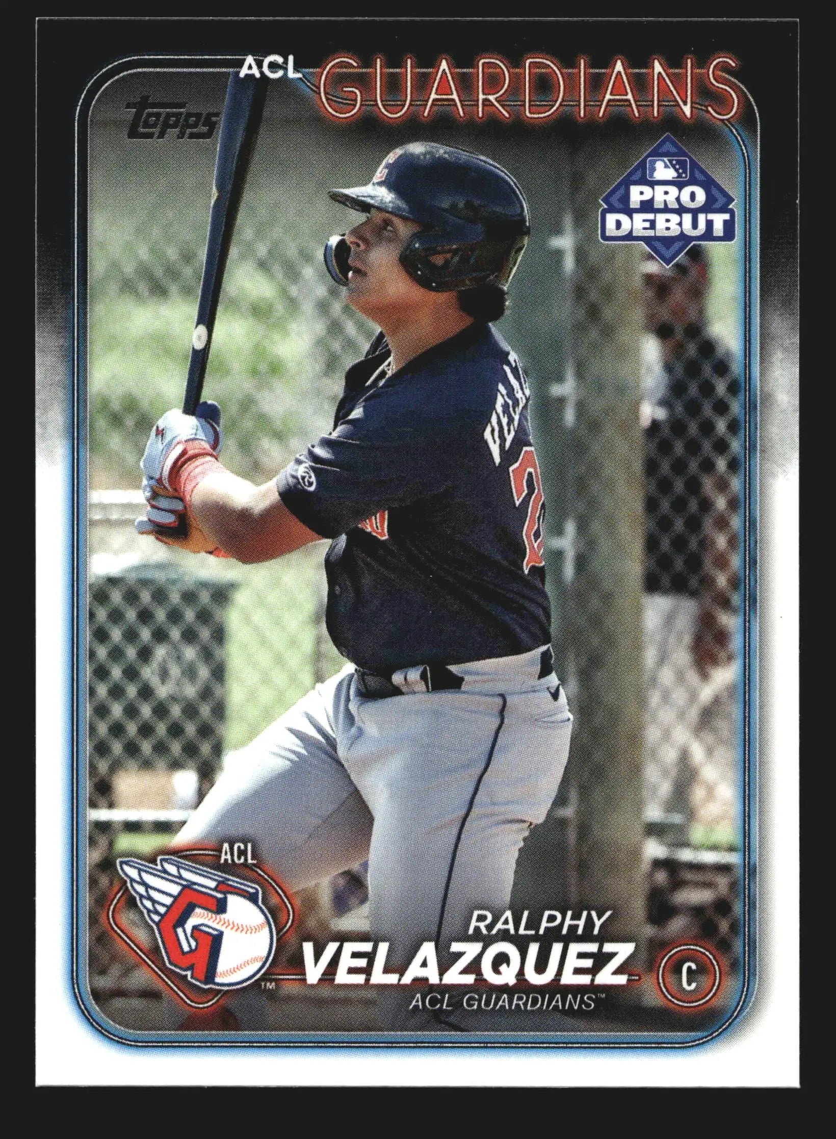 2024 Topps Pro Debut Ralphy Velazquez #PD-137 ACL Guardians - Baseball Card Single