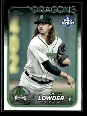 2024 Topps Pro Debut Rhett Lowder #PD-92 Dayton Dragons