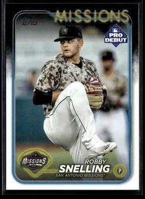 2024 Topps Pro Debut Robby Snelling #PD-8 San Antonio Missions