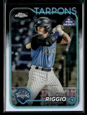 2024 Topps Pro Debut Roc Riggio #PD-112 Chrome Refractor Tampa Tarpons