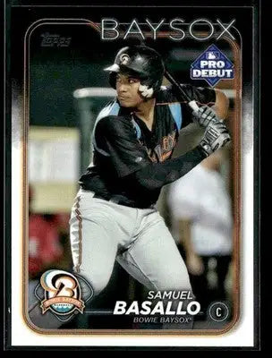 2024 Topps Pro Debut Samuel Basallo #PD-146 Bowie Baysox