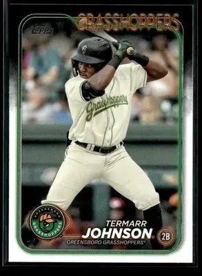 2024 Topps Pro Debut Termarr Johnson #PD-175 Greensboro Grasshoppers