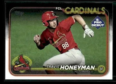 2024 Topps Pro Debut Travis Honeyman #PD-77 FCL Cardinals