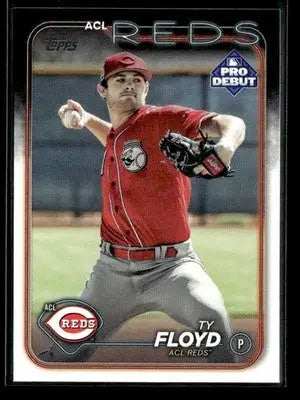2024 Topps Pro Debut Ty Floyd #PD-134 ACL Reds