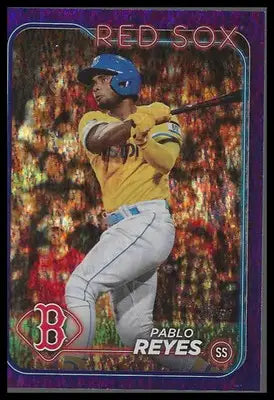 2024 Topps Purple Holofoil #594 Pablo Reyes #288/799