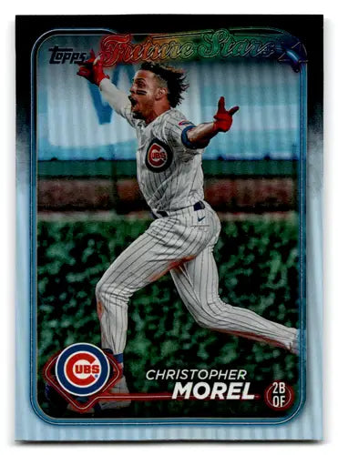 2024 Topps Rainbow Foil #128 Christopher Morel NM-MT Cubs Future Stars ID:71074 - Baseball Card Single