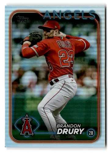 2024 Topps Rainbow Foil #644 Brandon Drury NM-MT Angels ID:76451 - Baseball Card Single