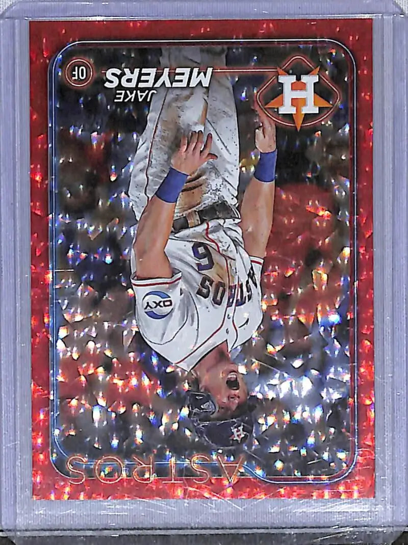 2024 Topps Red #564 Jake Meyers NM-MT 94/199 Houston Astros