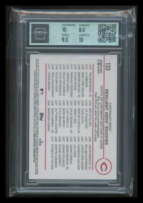 2024 Topps Resilient Reds Rookies #133 Baseball Arena Club 10 - Baseball Card Single