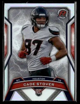2024 Topps Resurgence #136 Cade Stover Refractor - Football Card Single